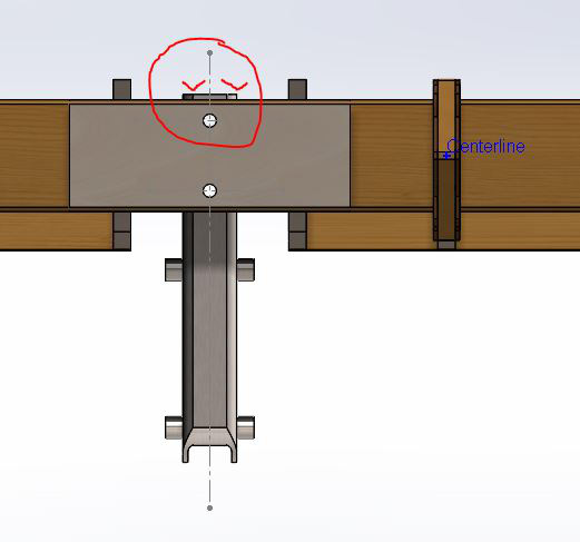 Aileron hinge sticking a bit 'above' the spar