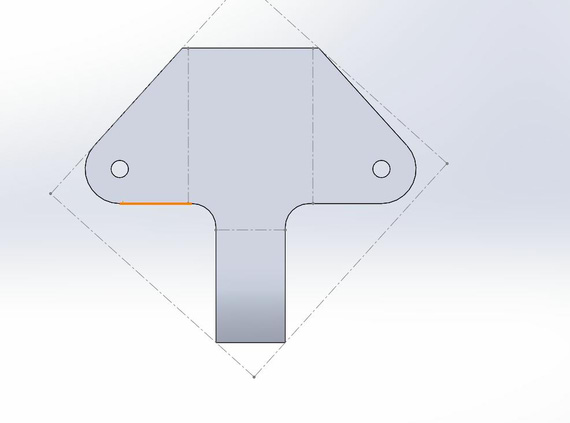 Lower wing rear fitting