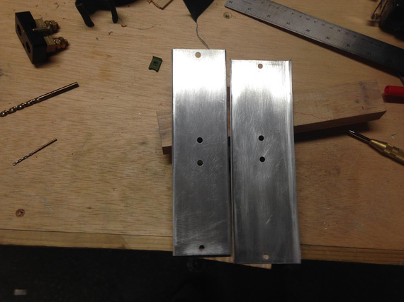 Two shunt plates